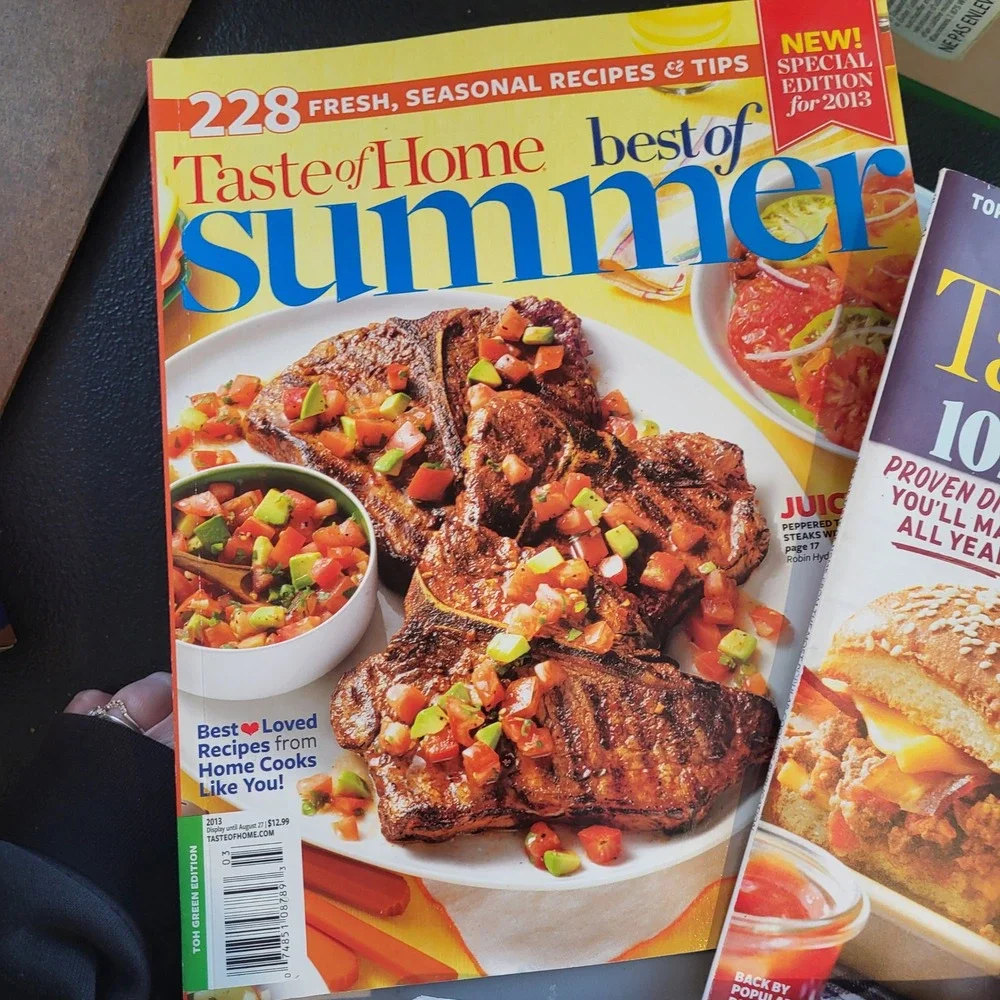 Taste of Home Pillsbury Magazine Lot 12 Holiday Summer Italian Recipes Casserole